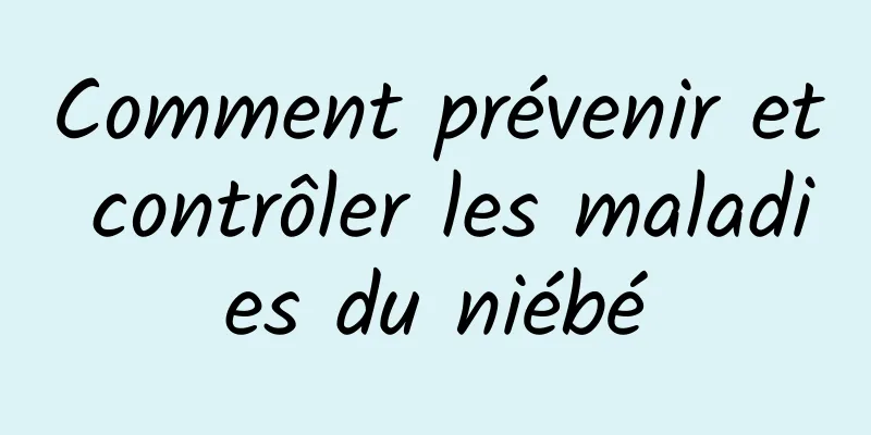 Comment prévenir et contrôler les maladies du niébé