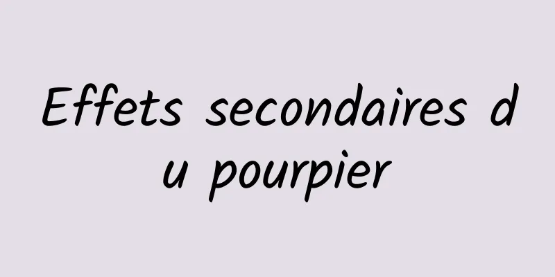 Effets secondaires du pourpier