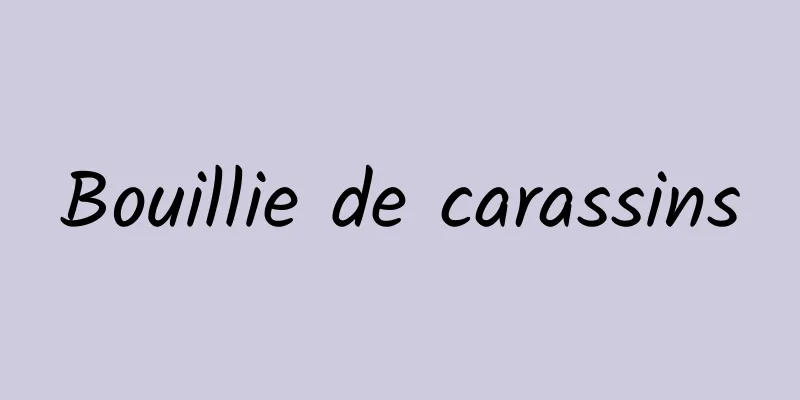 Bouillie de carassins