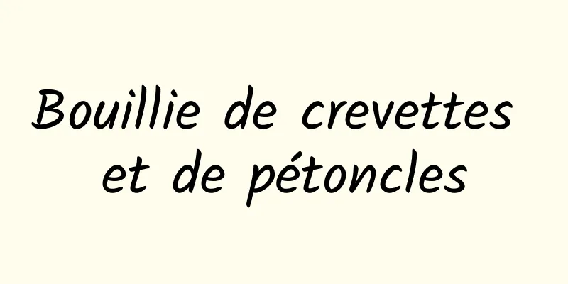 Bouillie de crevettes et de pétoncles
