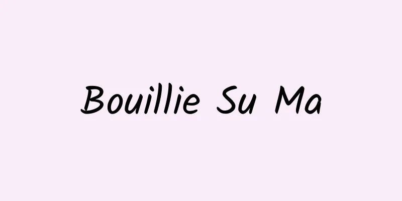 Bouillie Su Ma