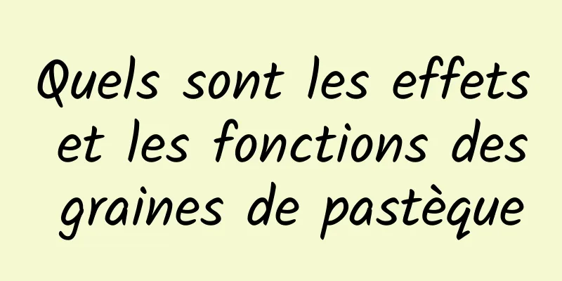 Quels sont les effets et les fonctions des graines de pastèque