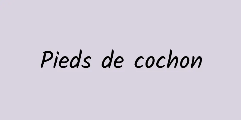 Pieds de cochon